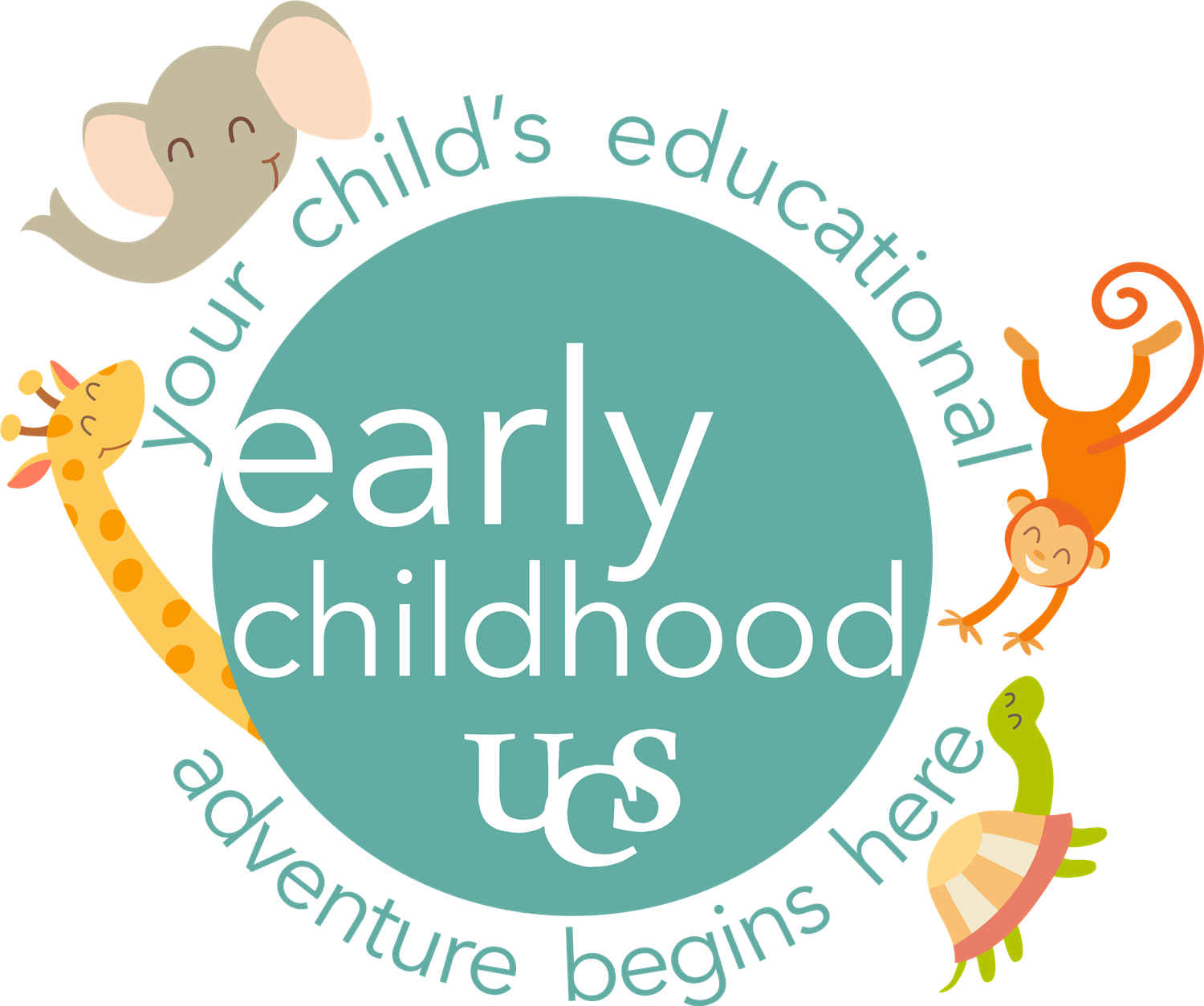 Early Childhood logo with animals